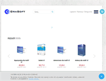 Tablet Screenshot of grasoft.pl